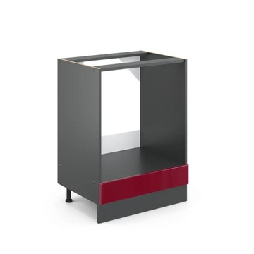 R-LINE 60CM SZAFKA KUCHENNA BORDO/ANTRACYT VICCO