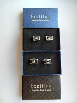 EXC Запонки Камера Фотоаппарат Ретро