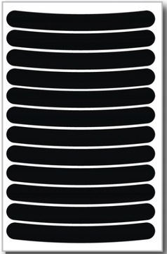 NAKLEJKI ODBLASKOWE NA KOŁO ROWER MOTOCYKL ODBLASK