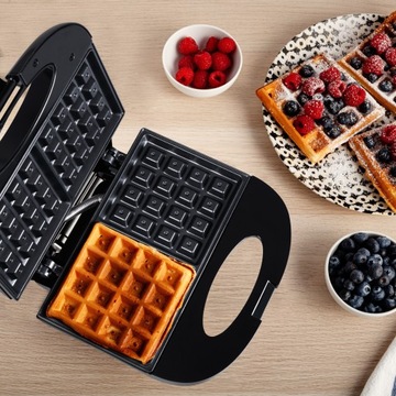 Вафельница на 2 хрустящие вафли МОЩНАЯ 1400 Вт