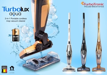 ПЫЛЕСОС ШВАБРА ДЛЯ МЫТЬЯ ПОЛОВ POWER AQUA 3IN1 БЕСПРОВОДНАЯ