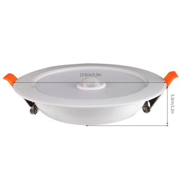 СВЕТОДИОДНАЯ ПАНЕЛЬ DOWNLIGHT ПОТОЛОЧНАЯ ВСПЫШКА 12ВТ, КРУГЛАЯ