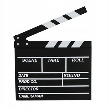 DESKA DO KLAPEK FILMOWYCH DO FOTOGRAFII