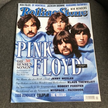 ROLLINGSTONE 11/08 PINK FLOYD COLDPLAY THE KILLERS