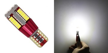 СВЕТОДИОДНАЯ ЛАМПА W5W T10 ПАРКОВКА АВТОМОБИЛЕЙ 57 СВЕТОДИОДНАЯ CANBUS 360°