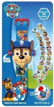 ЧАСЫ PAW PATROL CHASE С ПРОЕКТОРОМ 3D ФИГУРКА