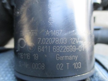 BMW E65 4.4I 01-05 ČERPADLO OBĚHU VODY 6922699