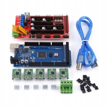ARDUINO MEGA2560 R3 KABEL RAMPS 1.4 5 X A4988