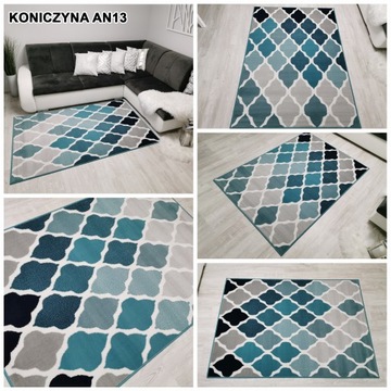 МОДНЫЙ КОВЕР ALFA BCF 160X230 СОВРЕМЕННЫЙ ИНТЕРЬЕР