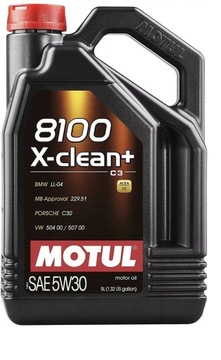 Motul 8100 X-Clean+ C3 5W30 5L