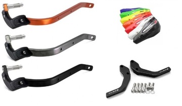 ZETA Handbary osłony dłoni KTM enduro cross zestaw