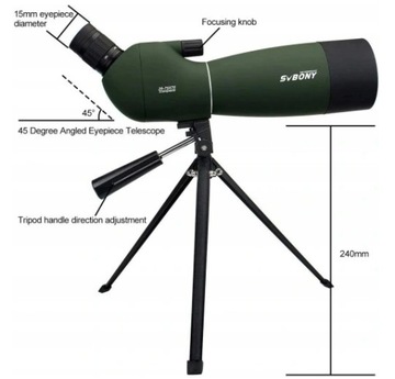 Телескоп наблюдения Svbony SV28 25-75Х70мм 75 х 70 мм