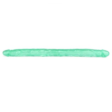 55CM długie grube Dildo lesbijki podwójne z