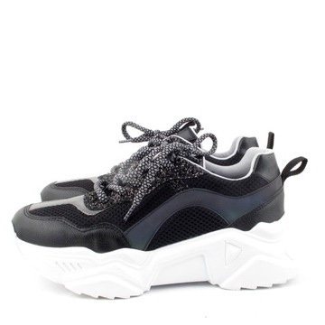 RAVINI 56146 SNEAKERS czarne rozm 38