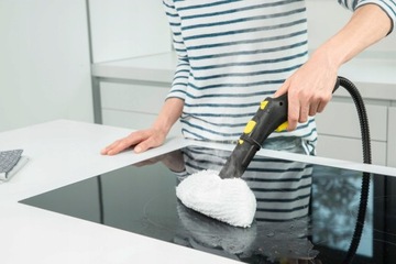 ПАРОМОЕЧНАЯ МАШИНА ШВАБРА KARCHER SC 3 EASYFIX БОГАТЫЙ НАБОР АКСЕССУАРОВ