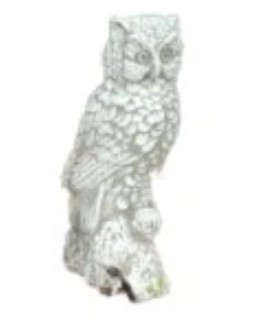 Sowa figura betonowa do ogrodu