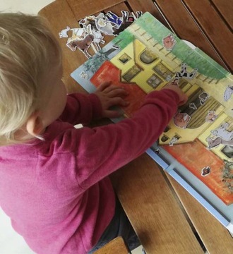 Пазл, магнитная игра, Ферма игрушек Эгмонт