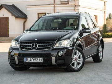 Mercedes Klasa M W164 Off-roader 3.0 V6 (320 CDI) 224KM 2007 Mercedes ML 320 AMG-Line ! 4 Matic Full Opcja !