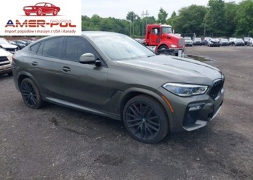 BMW X6 G06 2021 BMW X6 M50I 2021 4.4l 4.4 Benzyna 523KM