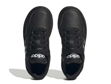 Buty damskie młodzieżowe sneakersy czarne adidas HOOPS 3.0 K GZ9671 38 2/3