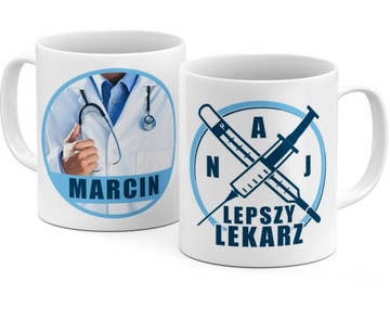 KUBEK DLA LEKARZA Z IMIENIEM