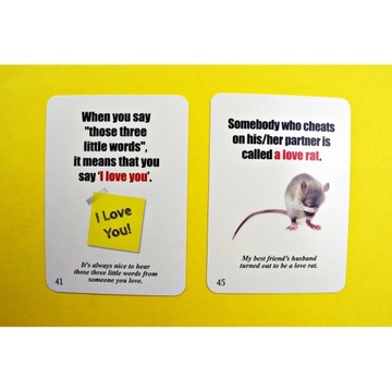 ВЕСЕЛАЯ ОТКРЫТКА НА АНГЛИЙСКОМ ЯЗЫКЕ ко Дню святого Валентина CREATIVO