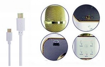 БЕСПРОВОДНОЙ МИКРОФОН BLUETOOTH ДИНАМИК КАРАОКЕ