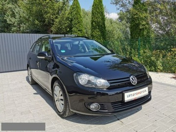 Volkswagen Golf VI Variant 1.6 TDI-CR DPF BlueMotion 105KM 2011 Volkswagen Golf 1.6 TDI CR 105KM # 1 właściciel, zdjęcie 2