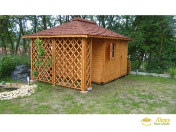 DREWUTNIA MROCZEK 4-СТУПЕННАЯ КРЫША 3x4,5 ПРОИЗВОДИТЕЛЬ