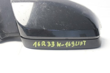 MERCEDES A TŘÍDA W169 FACELIFT 08R- ZRCÁTKO PRAVÉ PRAVÁ STRANA 7PIN 191