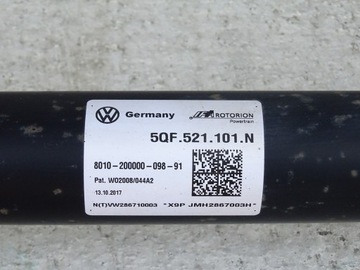 HŘÍDEL HNACÍ VW TIGUAN II AUDI Q3 83A 2.0 TDI 5QF521101N