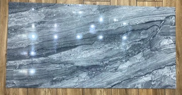 SZARY MARMUR POLEROWANY 120x60 WYSOKI POŁYSK g.I