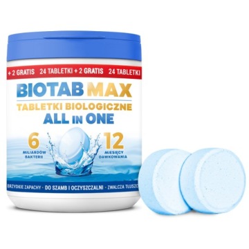 BioTab MAX Биологические таблетки +Обезжиривание 48М