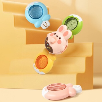 НАБОР СПИННЕРОВ x3 ПОГРЕМКИ С ПРИСОСКОЙ, НА ВИНТАХ, СЕНСОРНЫЕ