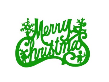 Декоративная надпись Merry Christmas Holidays РАЗНЫЕ ЦВЕТА