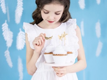 Dekoracje do muffinek I Komunia Święta, 8,5-11cm