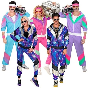 СПОРТИВНЫЙ КОСТЮМ СПОРТИВНЫЙ КОСТЮМ 1980-Х ГОД S-XXL