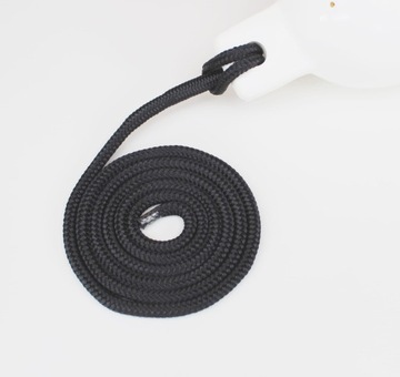 LINA DO ODBIJACZY Z PĘTLĄ 8 MM X 2 M CZARNA