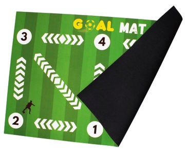 GOAL MAT Mata do Piłki Nożnej Treningu Piłkarskiego TRENINGOWA + SKARPETKI