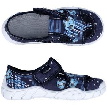 VIGGAMI KAPCIE BUTY CHŁOPIĘCE ADAŚ BLUE 35