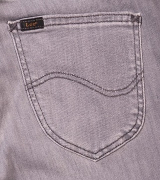 LEE spodnie SKINNY regular grey JODEE _ W30 L31