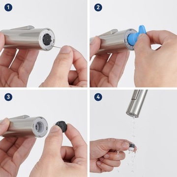 Смеситель для кухни Смеситель для мойки с выдвижным изливом 50СМ, со съемным аэратором