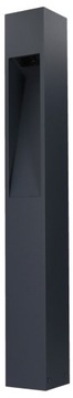 Lampa ogrodowa stojąca nowoczesna kwadratowa słupek MODERN 80cm gu10