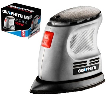 GRAPHITE 59G335 Szlifierka oscylacyjna delta 105W