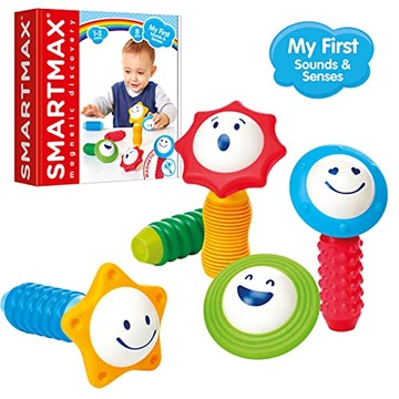 Smart Max My First Sounds & Senses IUVI Games Магнитные блоки 12 м+