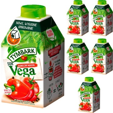 Sok Tymbark Vega Słoneczny Meksyk z warzyw i owoców 6x500ml