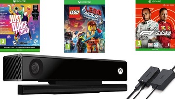SENSOR RUCHU KINECT + ADAPTER Xbox One S X + GRY !