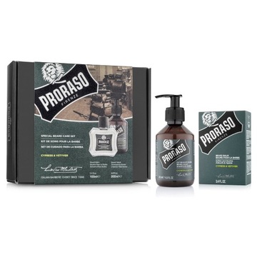 PRORASO ZESTAW DO BRODY BALSAM SZAMPON CYPRESS