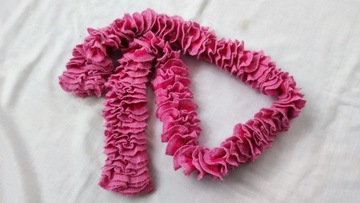 OZDOBNY SZALIK DZIEWCZĘCY FALBANKI