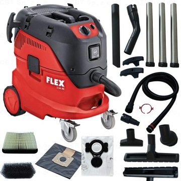 ODKURZACZ PRZEMYSŁOWY BUDOWLANY MOKRO SUCHO 1400W 42L KOMPLET AKCESORIÓW
